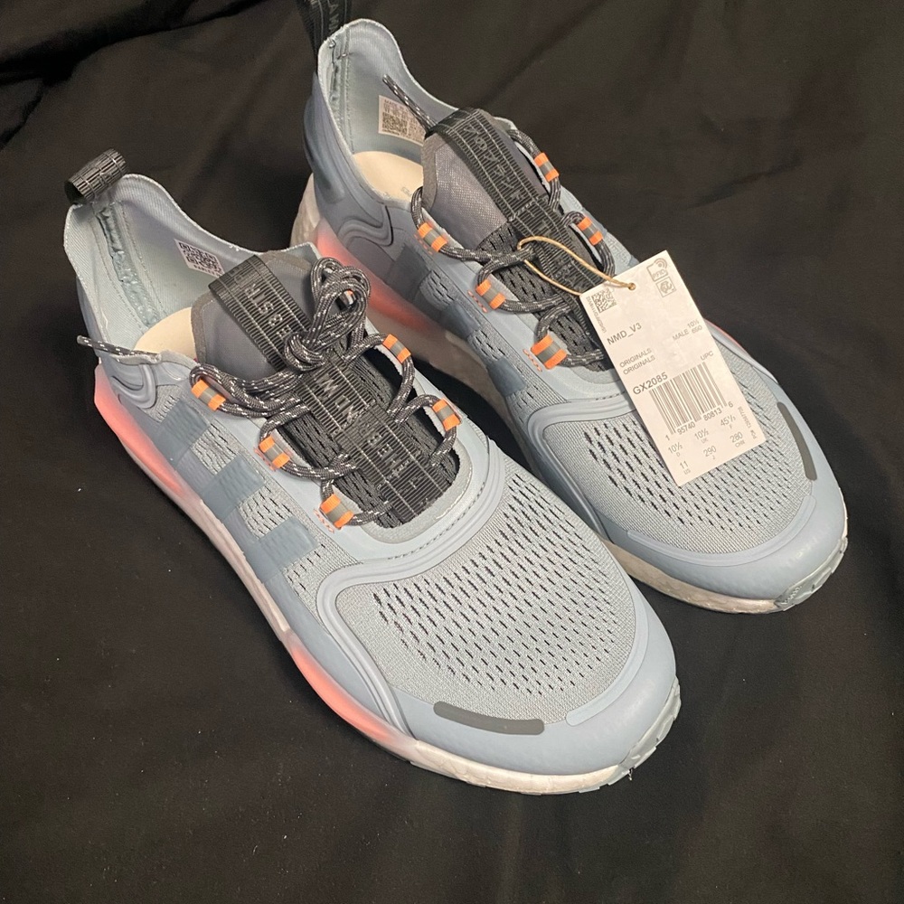 Adidas NMD_V3 ‘Magic Grey Beam Orange’ men sneakers